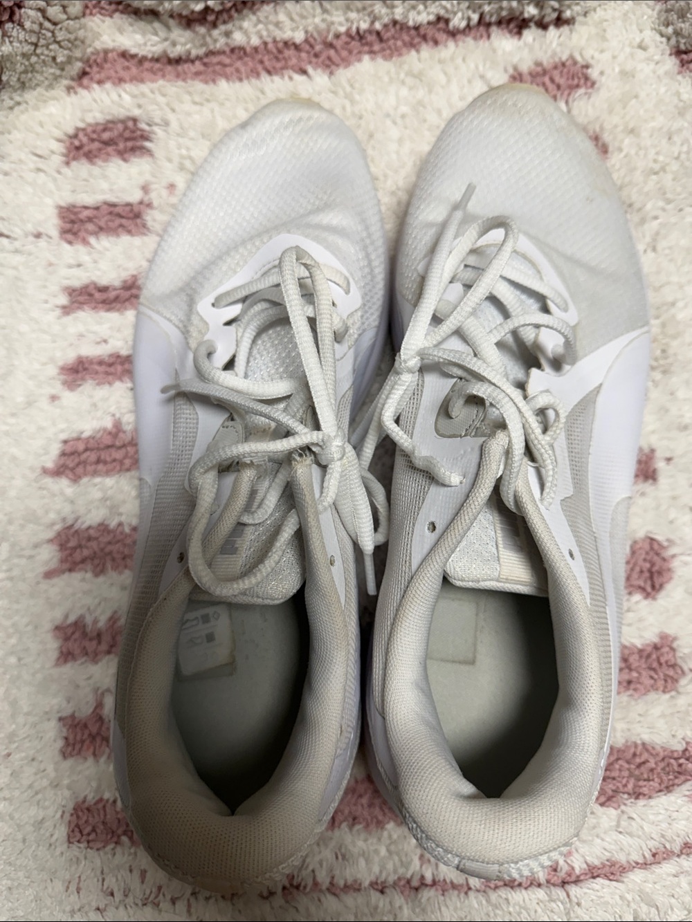 Puma White Mesh Men's Sneakers
